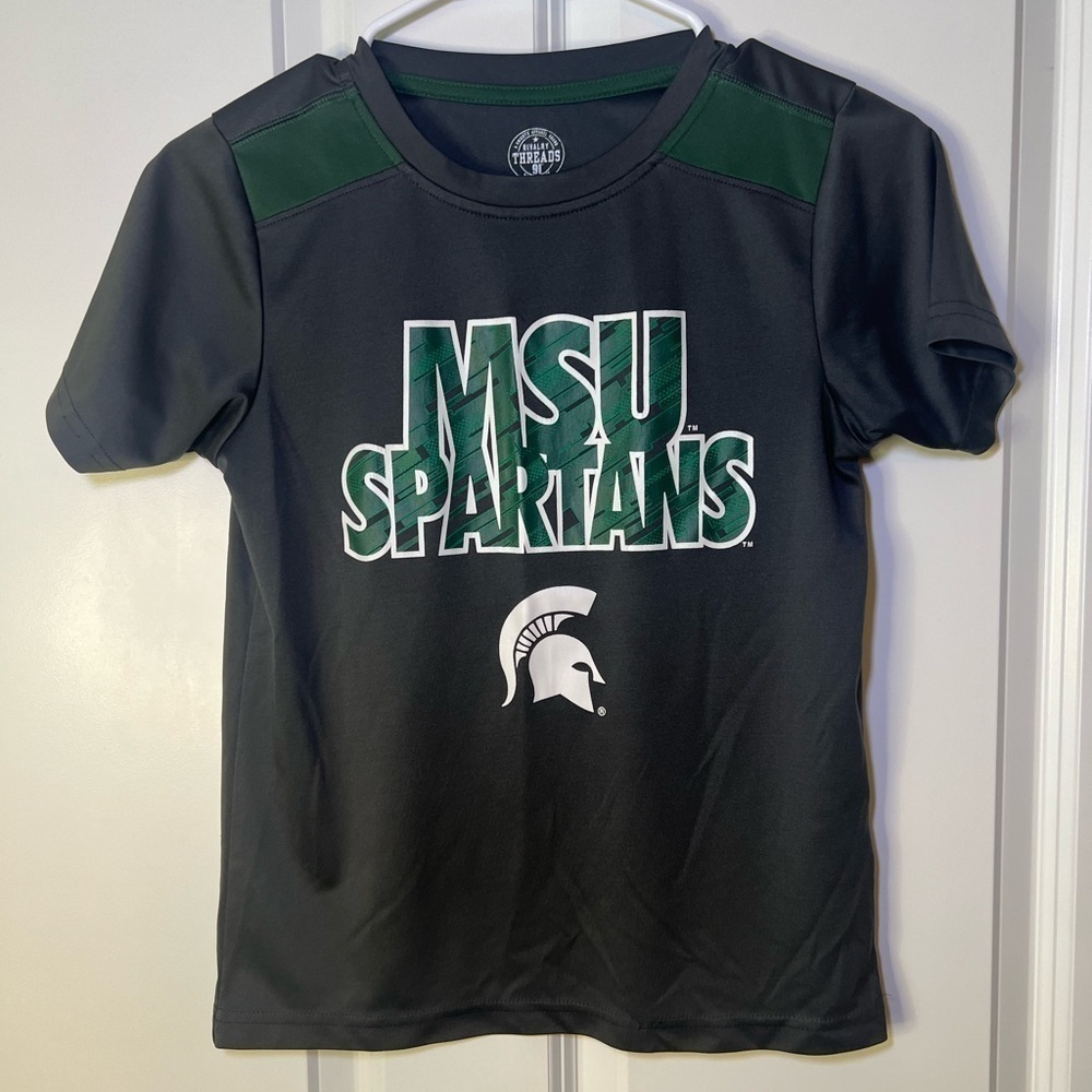 Rivalry Threads Michigan State Spartans Short Sleeve Tee